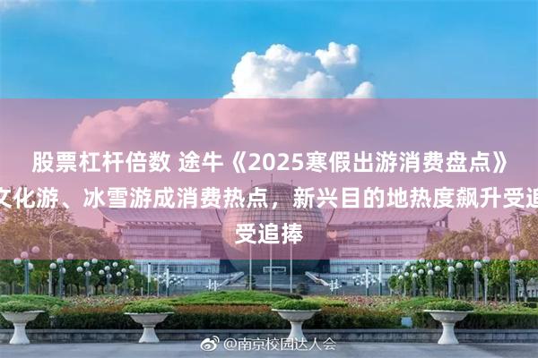 股票杠杆倍数 途牛《2025寒假出游消费盘点》：文化游、冰雪游成消费热点，新兴目的地热度飙升受追捧